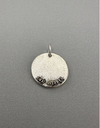 Silver Lip Dipper charm