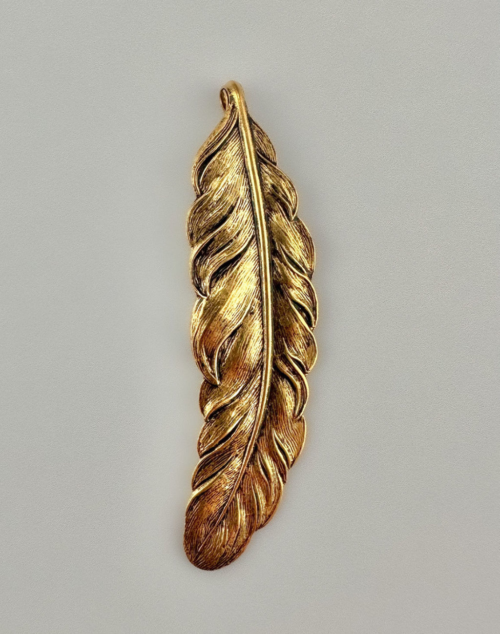 Fanciful Feather, 66x16mm (1pc)