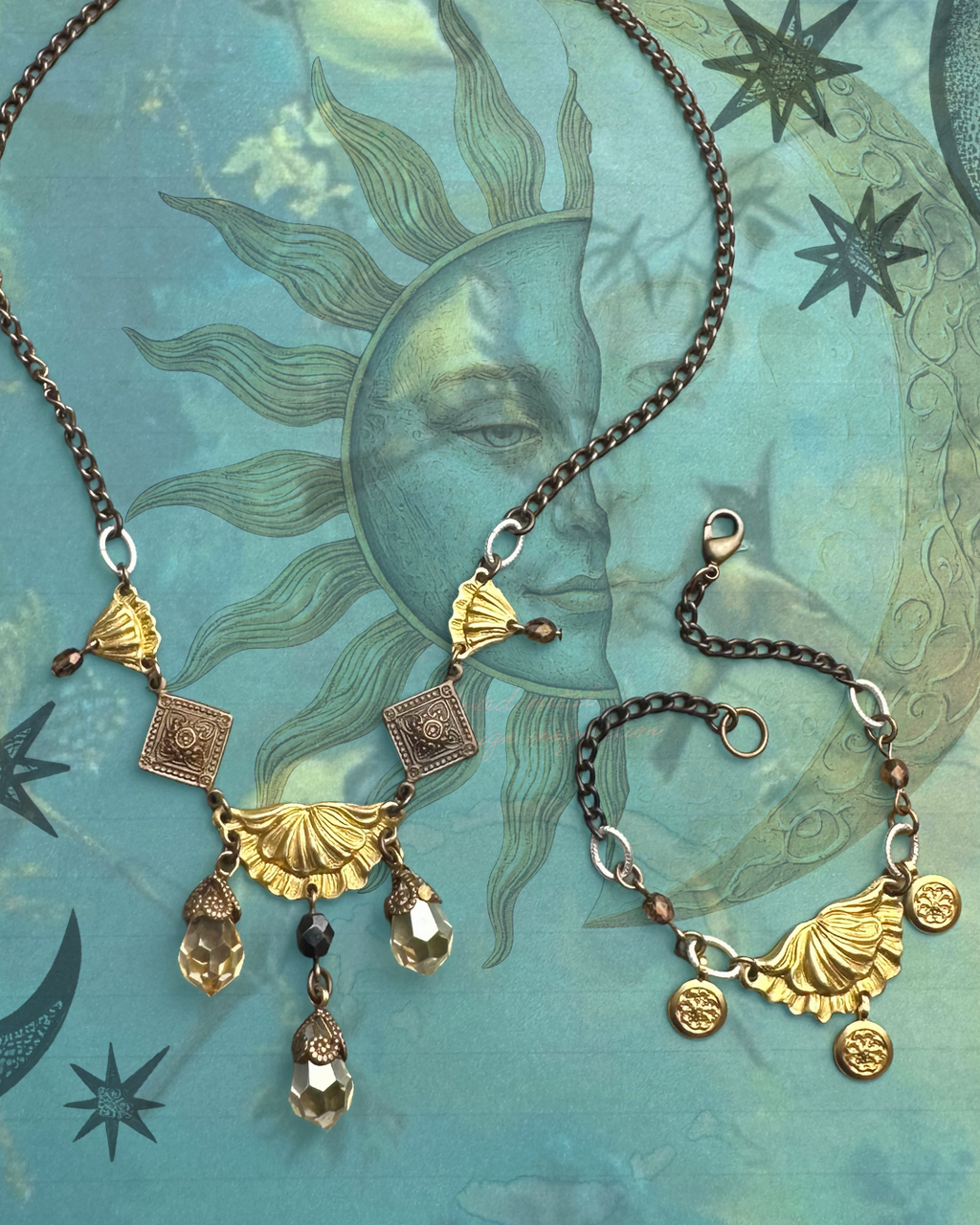 Celestial Garden Necklace & Bracelet Kit
