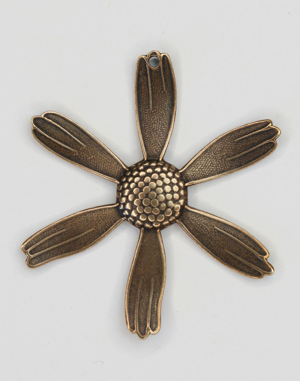 P0009 Bronze Daisy Charm