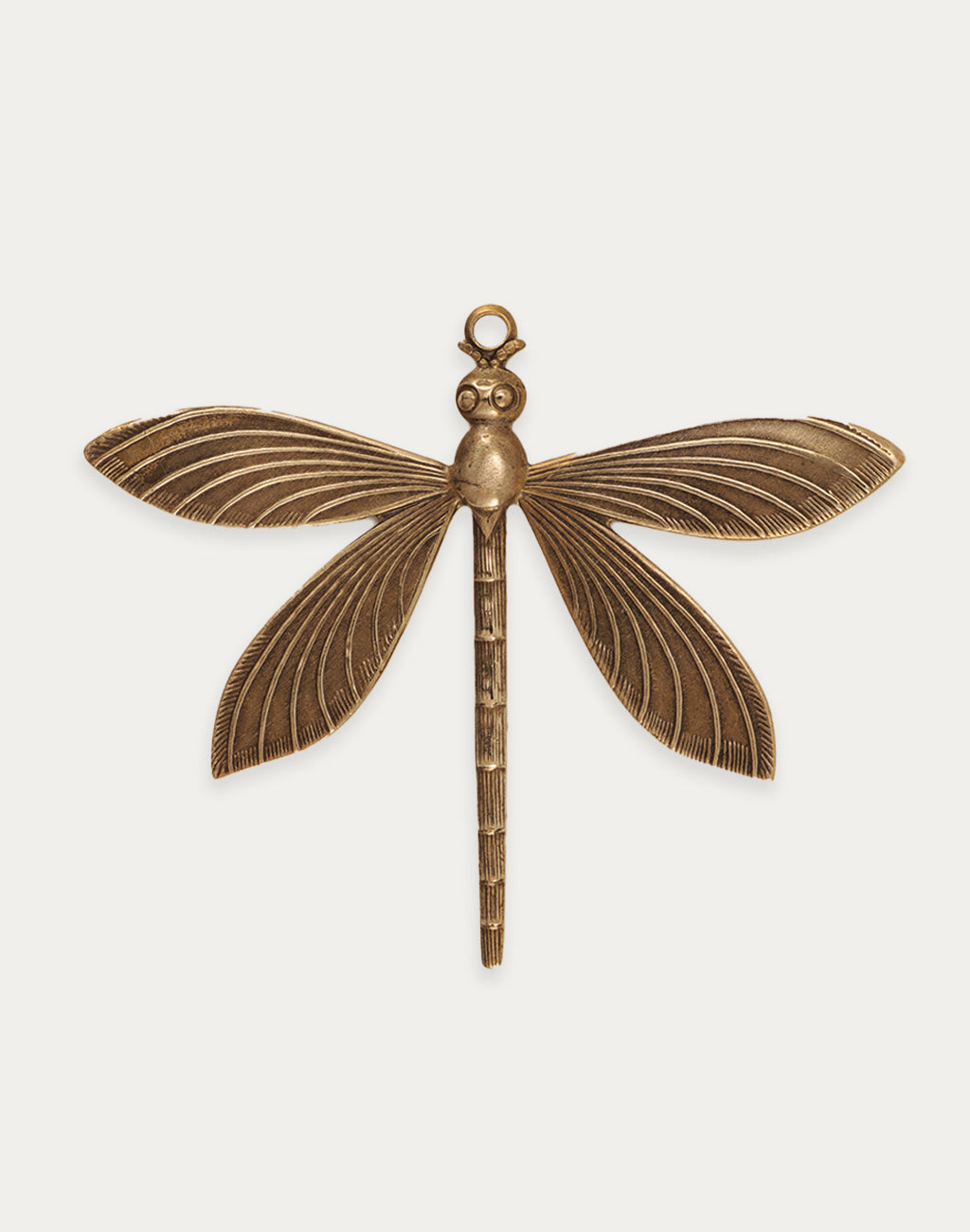 Brass dragonfly ornament P0033---1