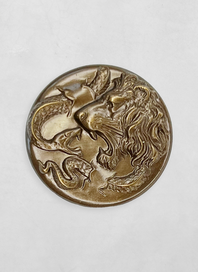 P010 Lion and Snake Relief