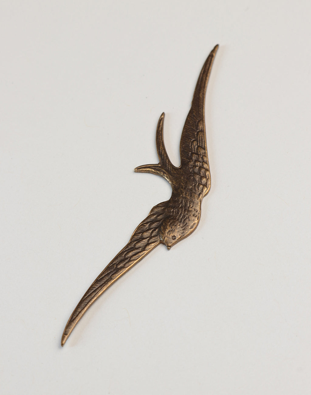 P028 bronze bird sculpture