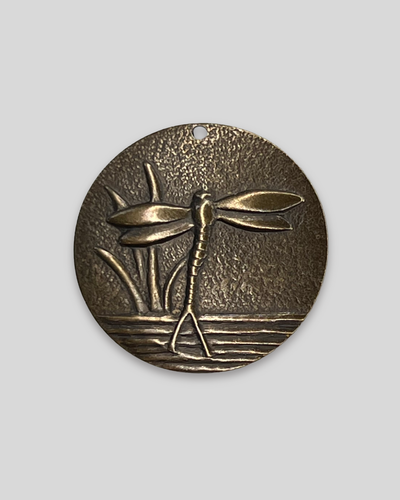 Dragonfly Coin, 27mm, (1pc)