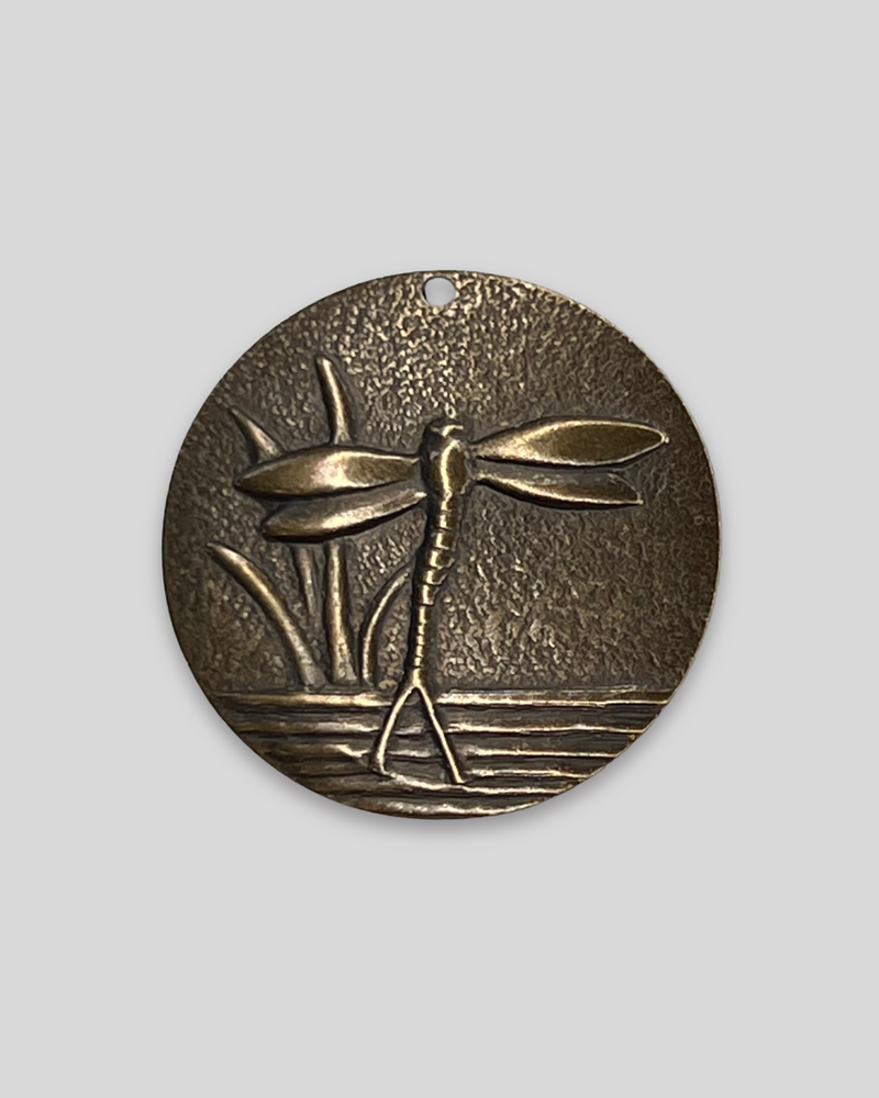 Dragonfly Coin, 27mm, (1pc)