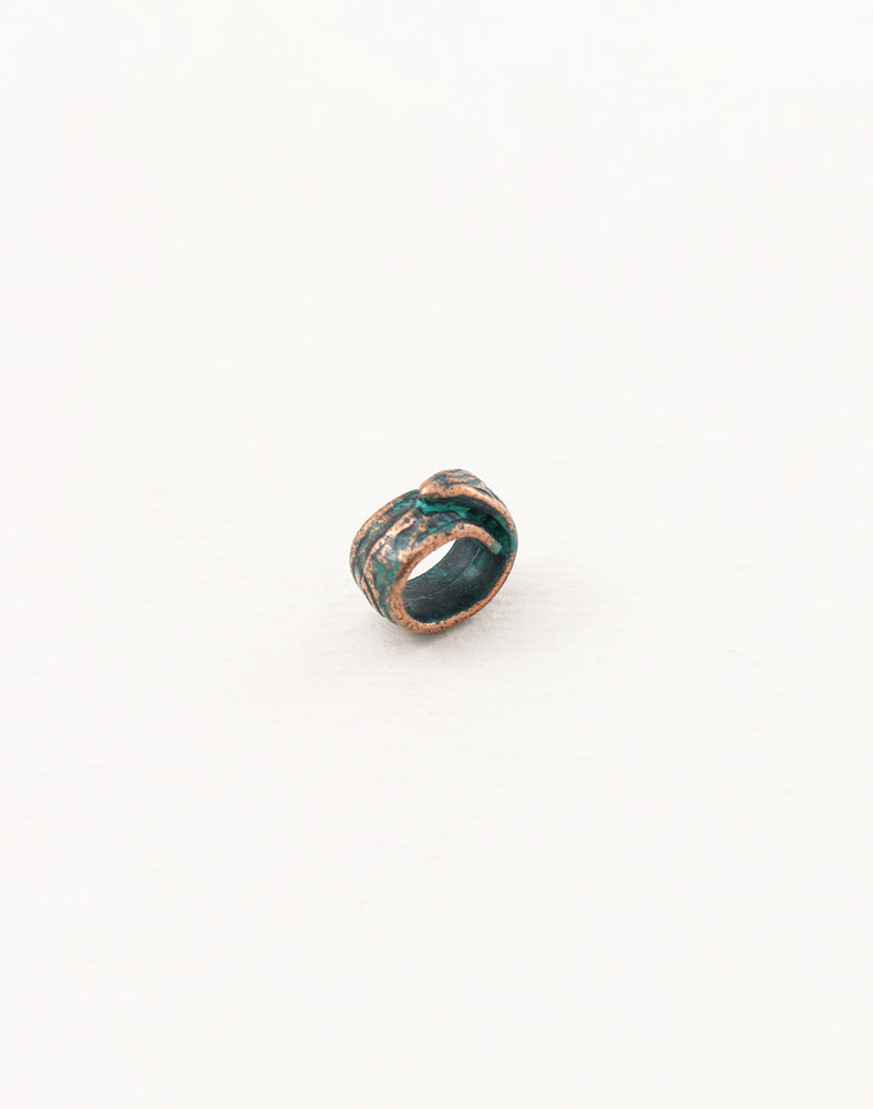 Bordered Ring, 10x9mm, (1pc)