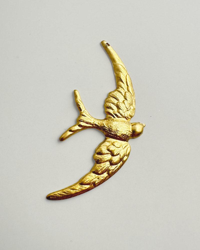 Bird Pendant, 48x21mm, (1pc)