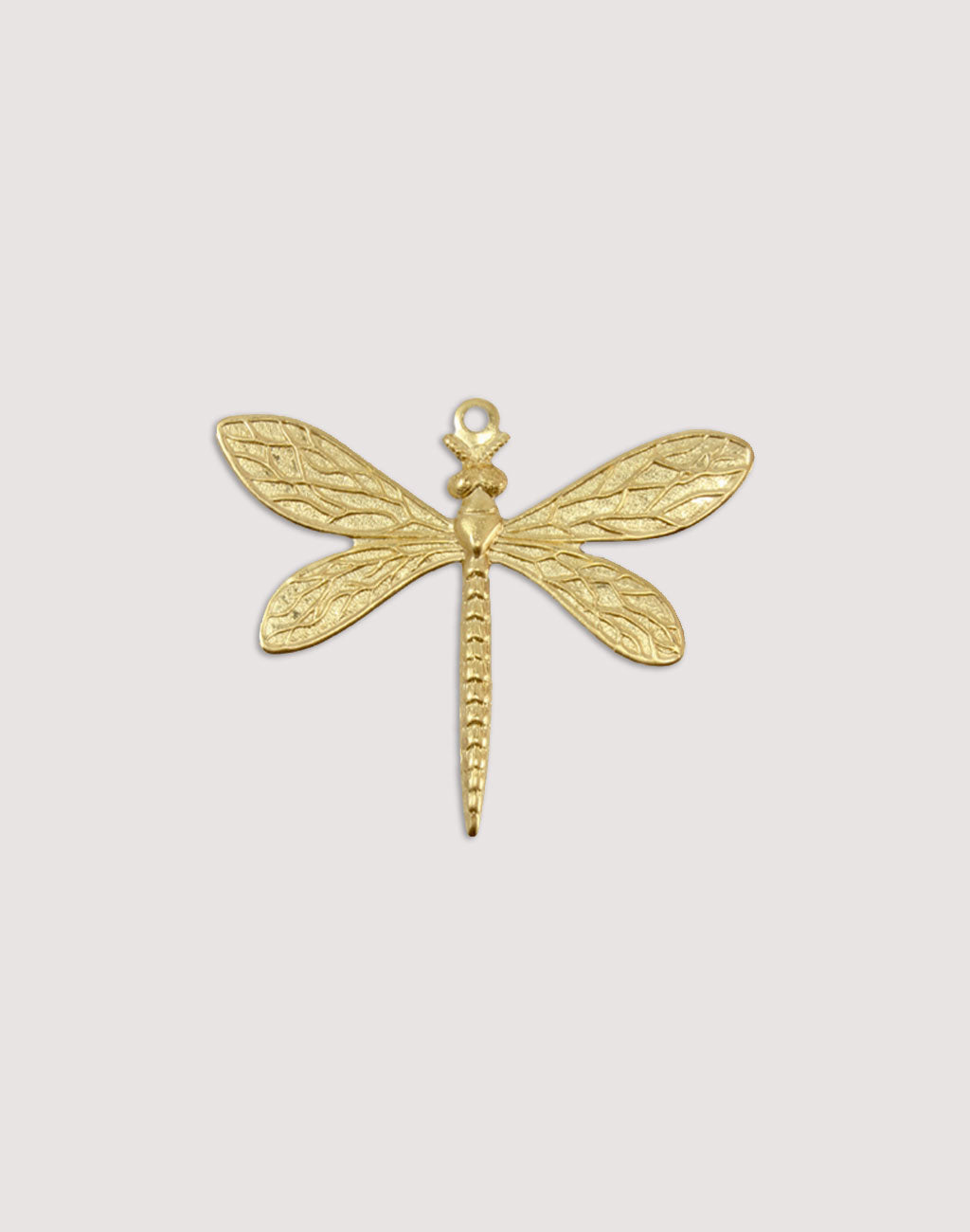 PV310 Gold Dragonfly Pendant