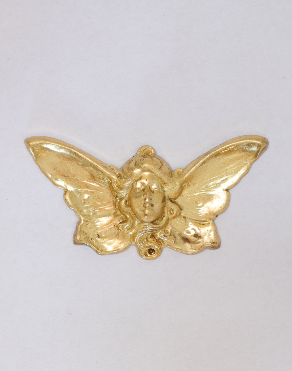 PV555 Gold fairy wing ornament