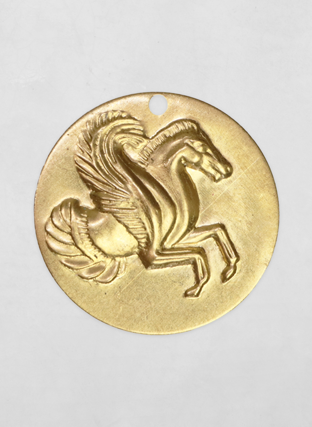 PV556b - Golden Pegasus Medallion