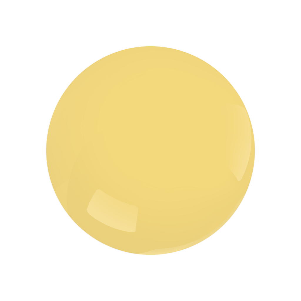 Yellow Citrine sphere, Sawyer 2.01 color swatch