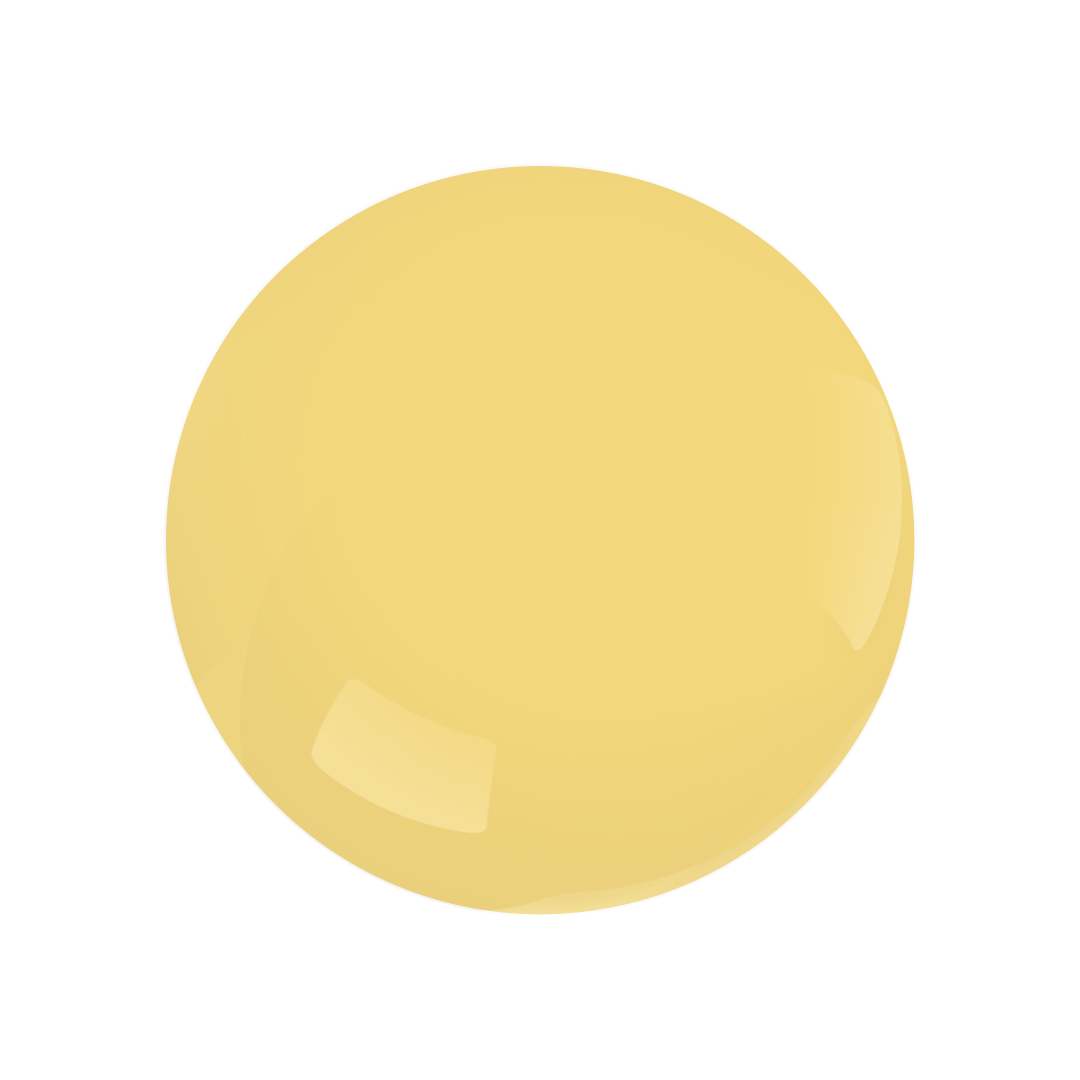 Yellow Citrine sphere, Sawyer 2.01 color swatch