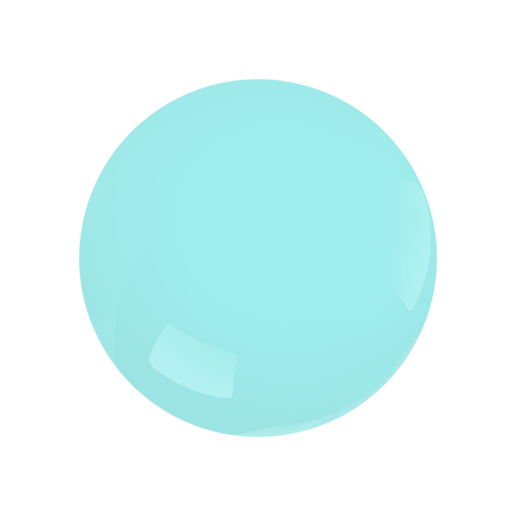 Turquoise circle - Sawyer 2.01 product sample