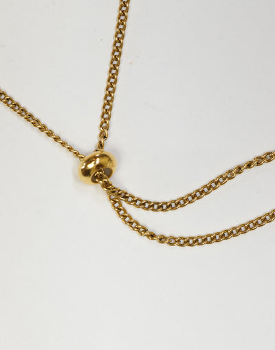 Chain Slider Bead Clasp, 8mm (4pcs)