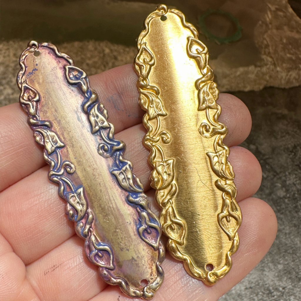 Two ornate brass pendants, Untitled-20_2