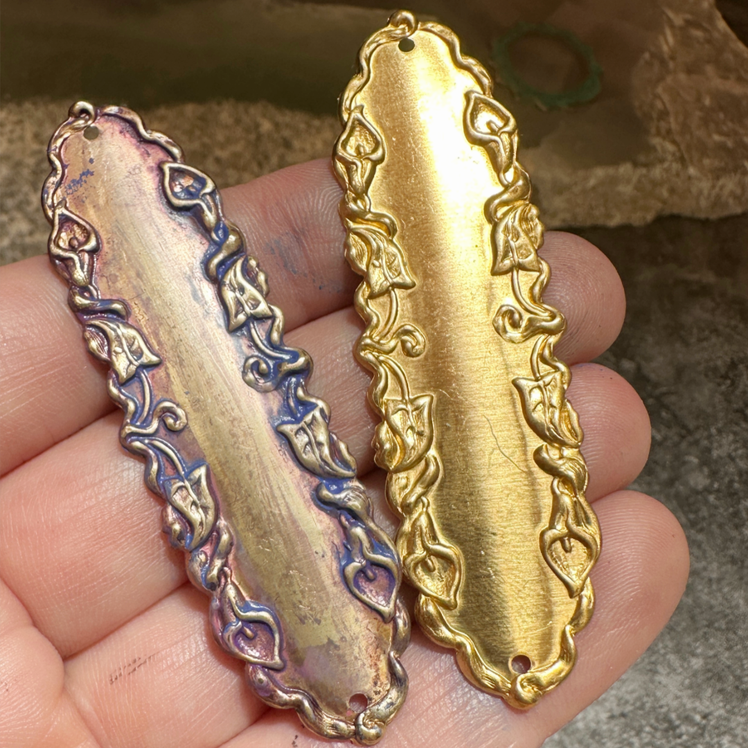 Two ornate brass pendants, Untitled-20_2