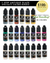 Metallic 1 Step Antique Glaze Specialty Color Collection 22 pc Set