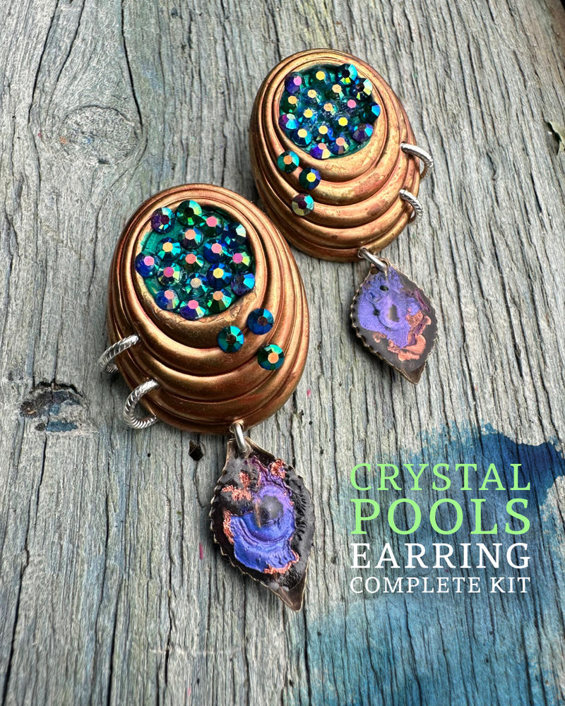 Crystal Pools Earring Complete Kit