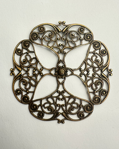 Flower Filigree, 62mm, (1pc)
