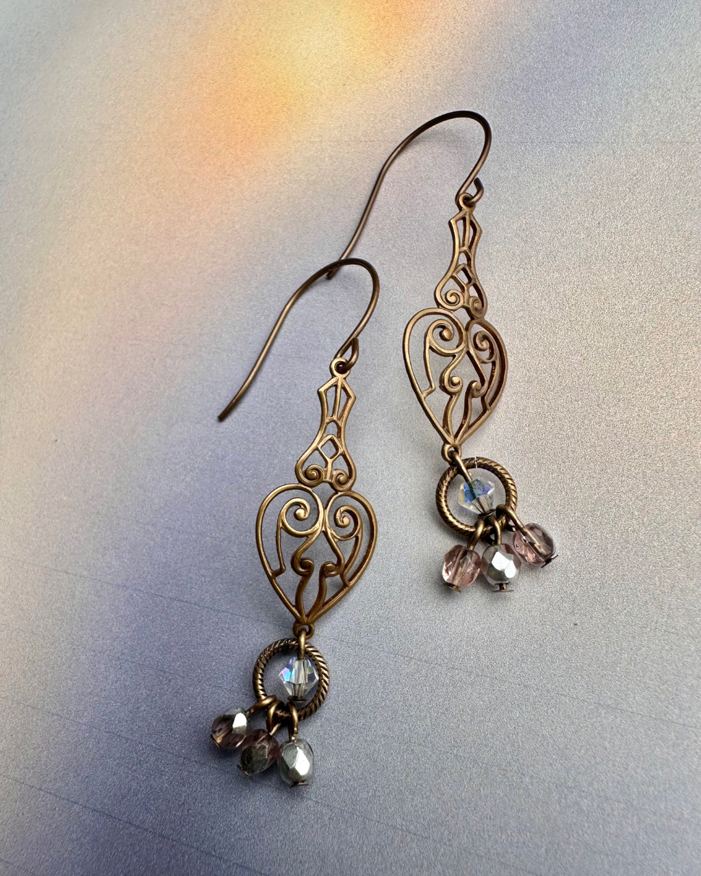 White Swan Bracelet & Earrings Inspo Bundle