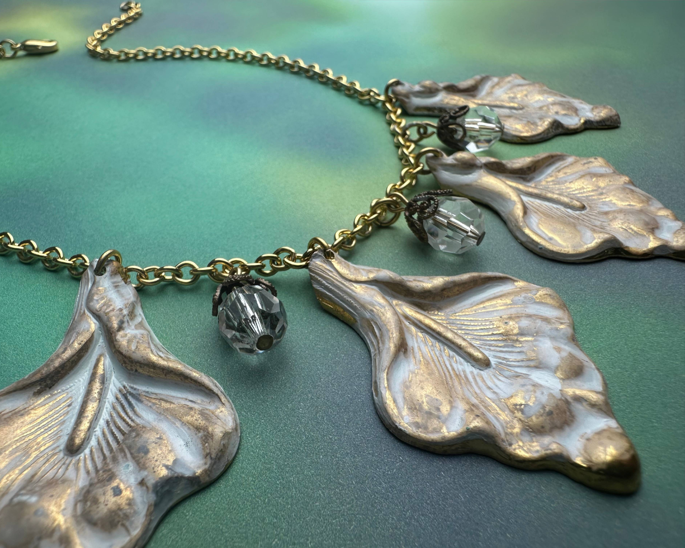 White Swan Calla Lily Necklace Complete Kit