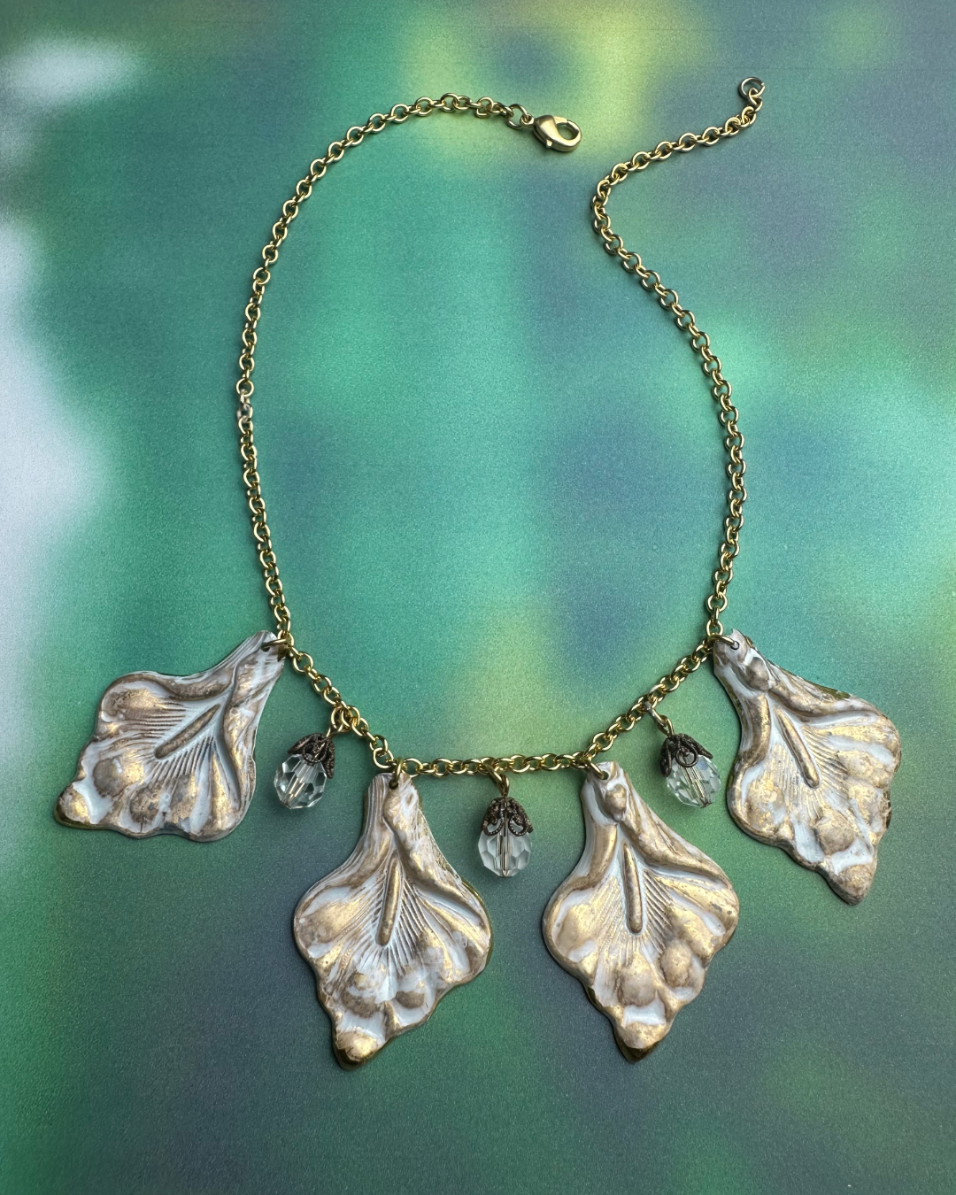 White Swan Calla Lily Necklace Complete Kit