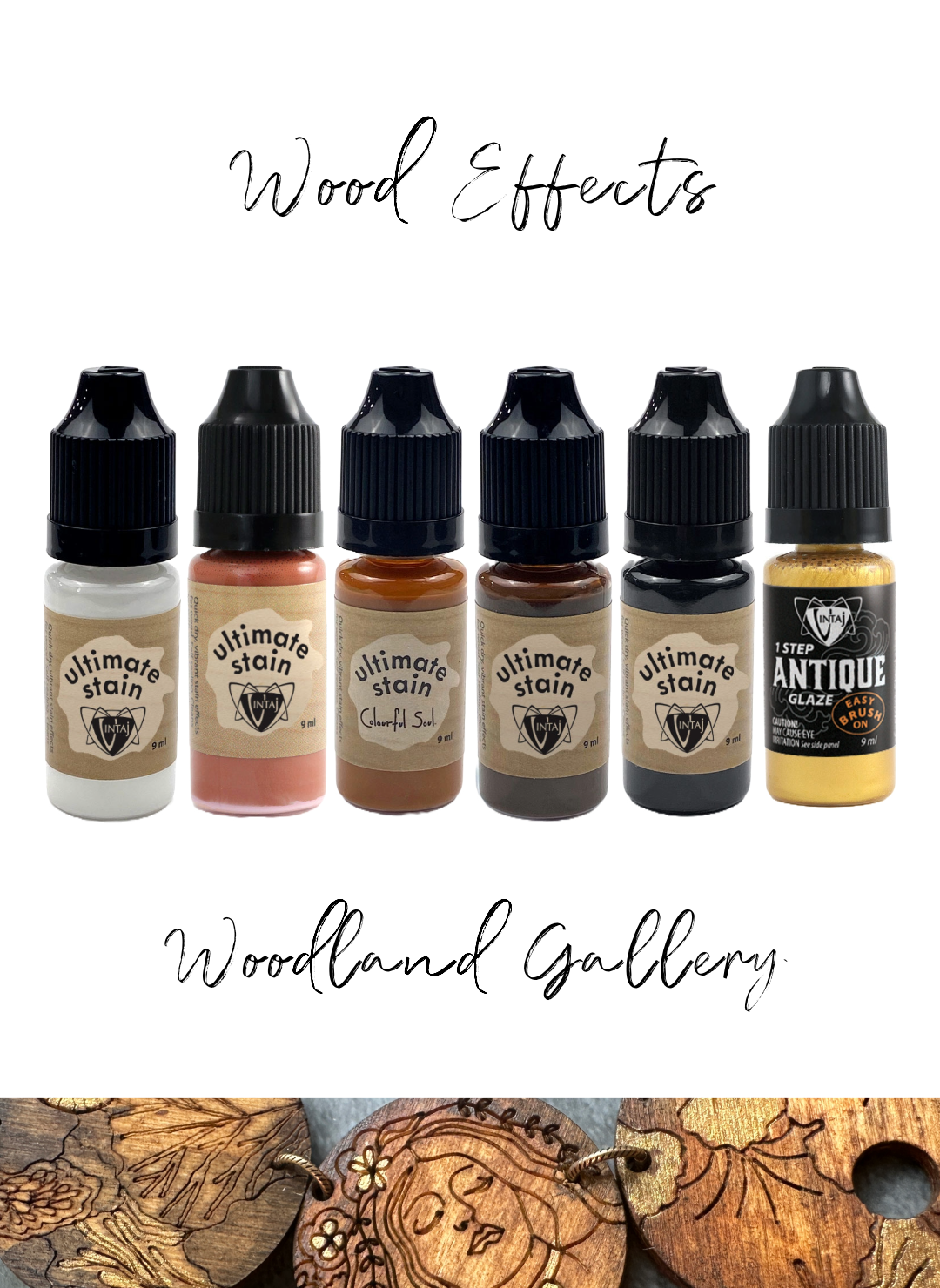 Woodland Gallery - Ultimate Stain Wood Effects Set