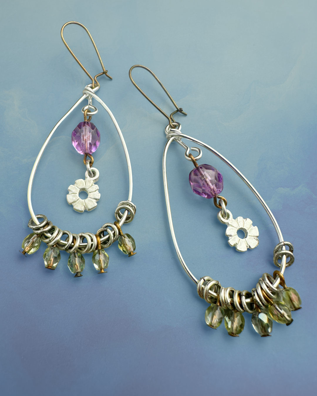 Mermaid Treasure Necklace Bracelet & Earrings Inspo Bundle