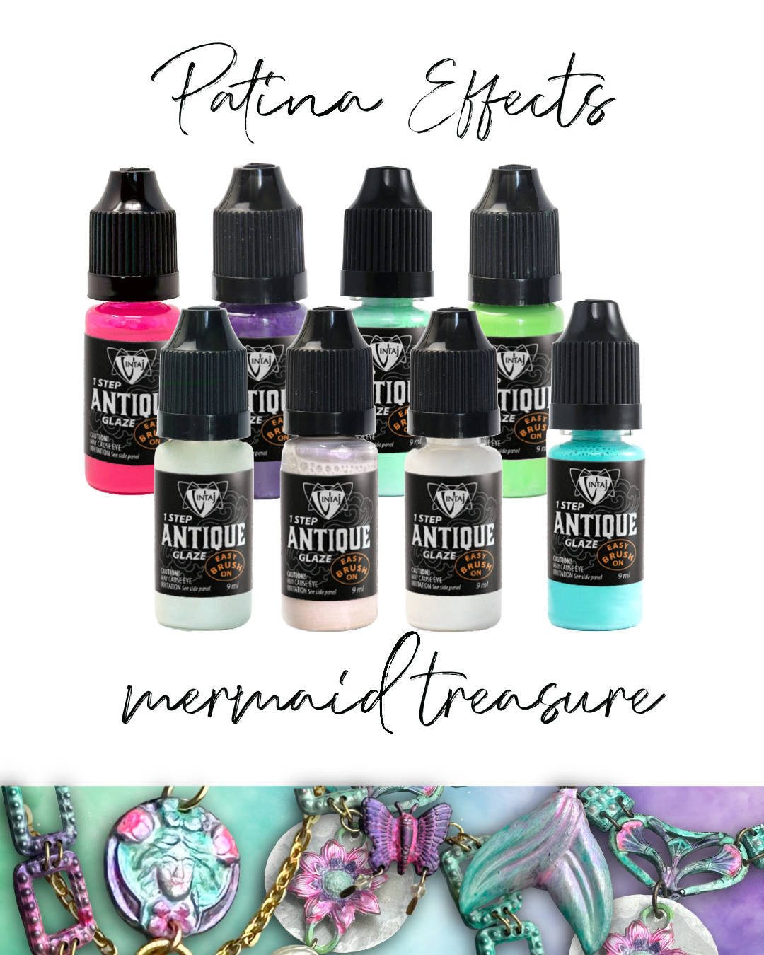 Mermaid Treasure Patina Effects Kit