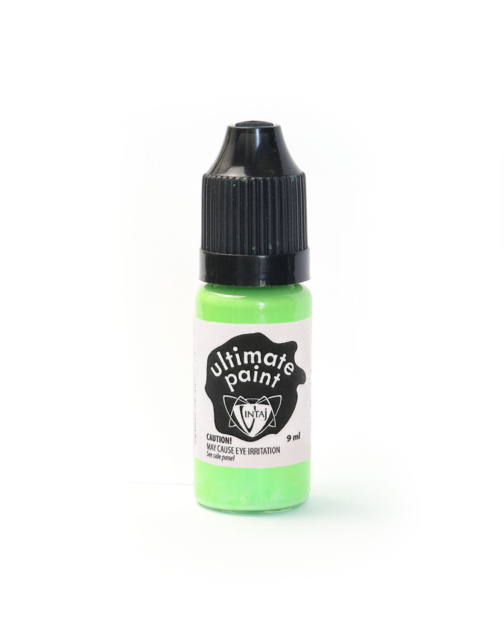 Neon green Ultimate Paint bottle