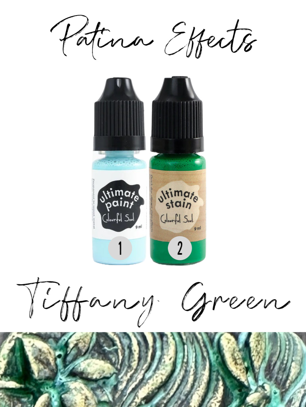 Tiffany Green Patina Effects Kit