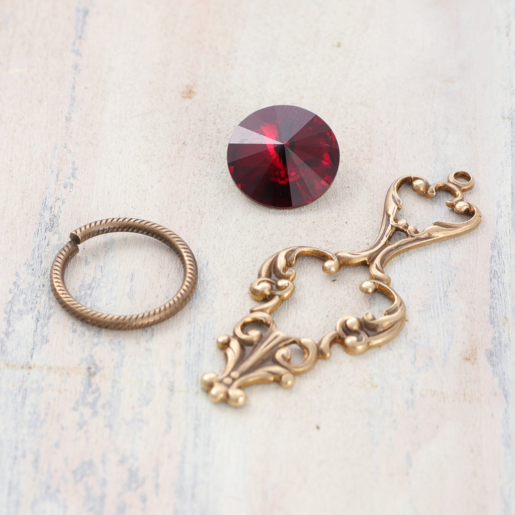 Filigree Jewel Pendant Kit