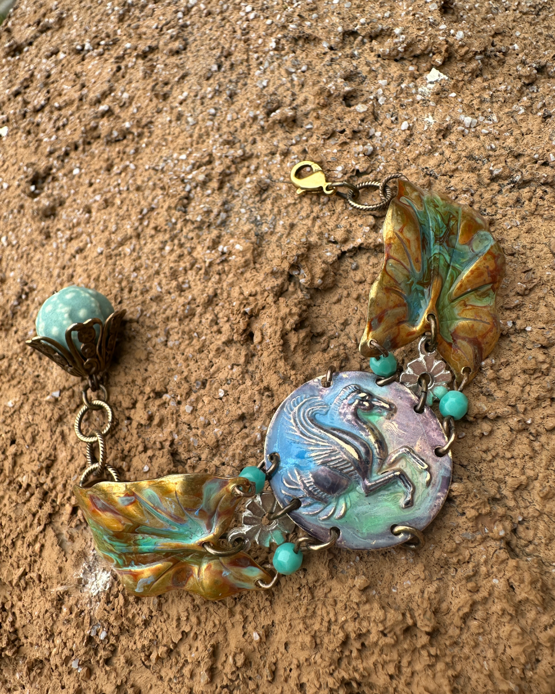 Colorful Pegasus bracelet