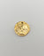 Gold Roman Coin, 18mm (1pc)