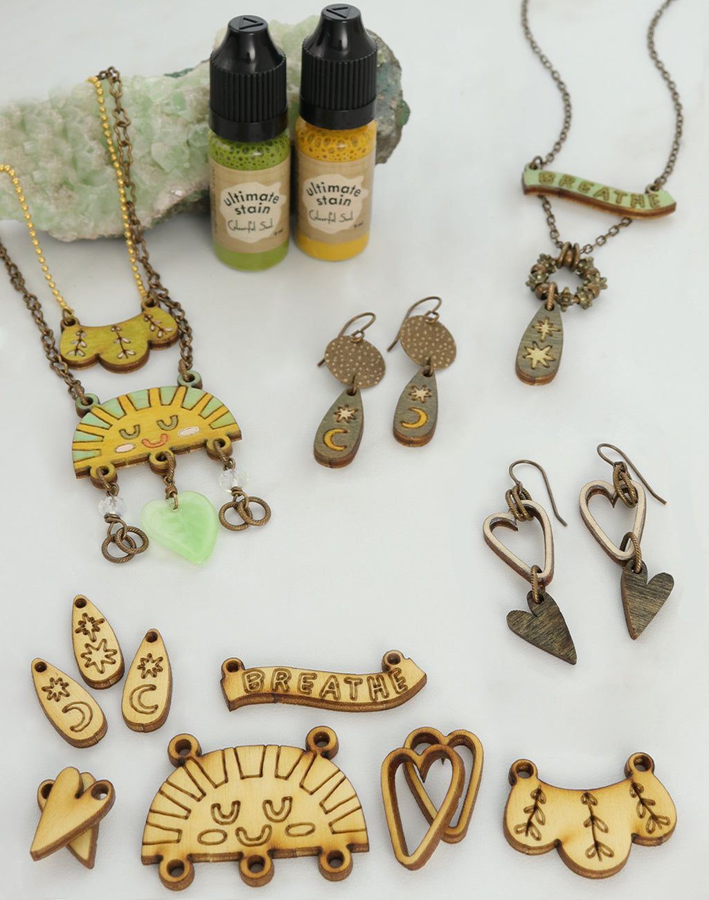 Breathe Happy, Jewelry Pop Outs (1 panel, 10pcs/ea)