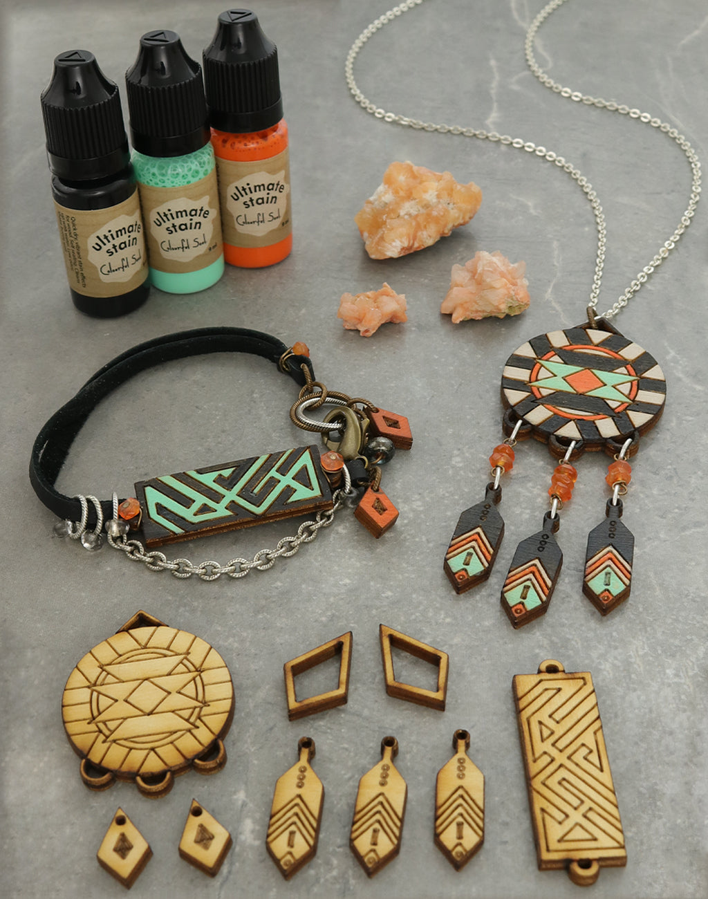 Spirit Path, Jewelry Pop Outs (1 panel, 9pcs/ea)