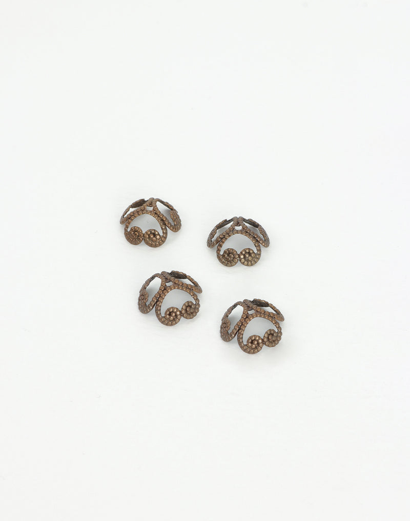 BC0004 Bronze Bead Caps