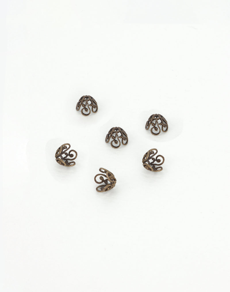 BC20 Filigree Bead Caps