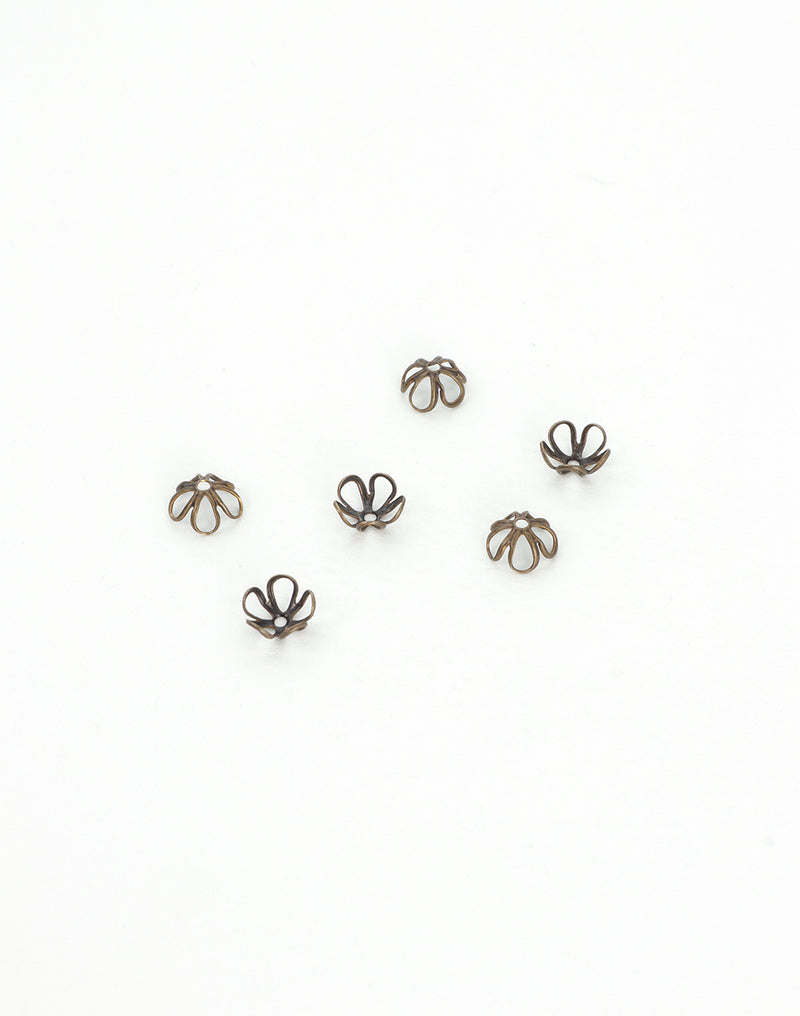 BC80 bead caps on white background