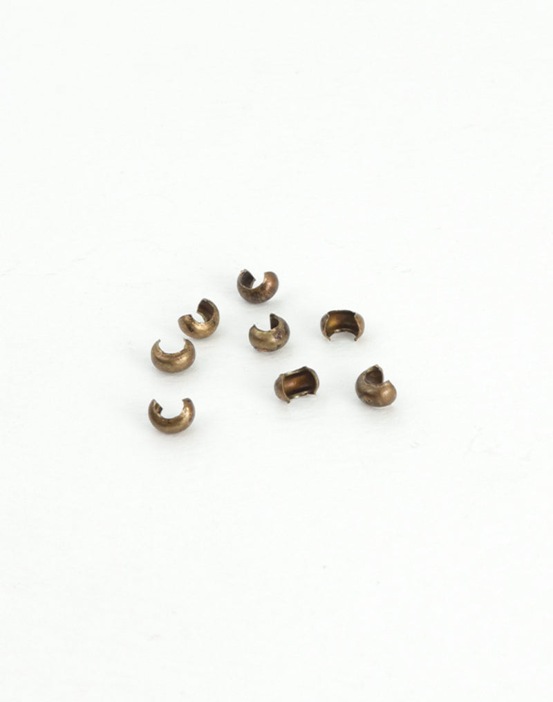 Bronze crimp beads BD250