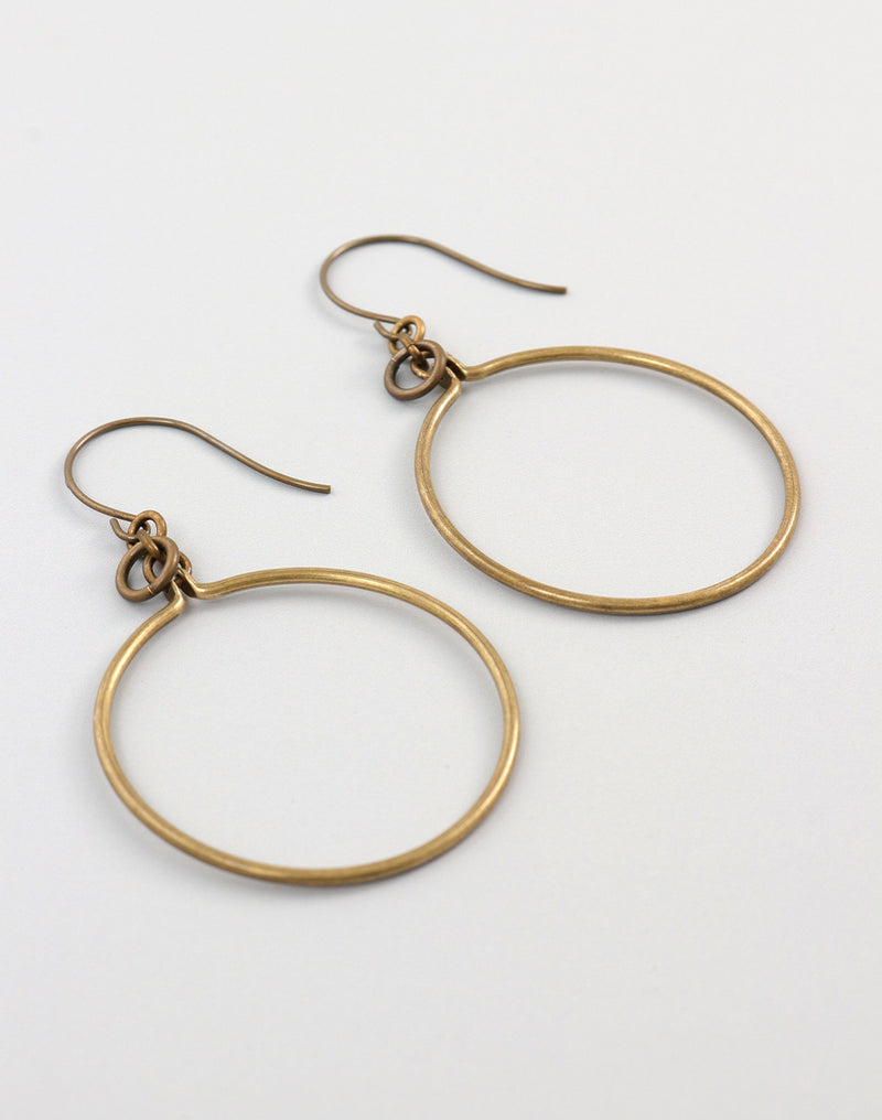BVERG002 Gold Hoop Earrings