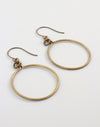 Eternity Hoop Keeper Earrings, (1 pair)