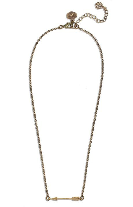 Delicate Arrow Necklace 