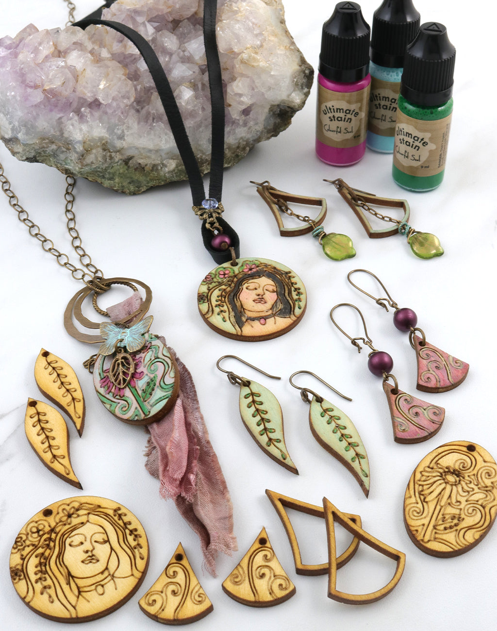 Maiden Faire, Jewelry Pop Outs (1 panel, 8pcs/ea)
