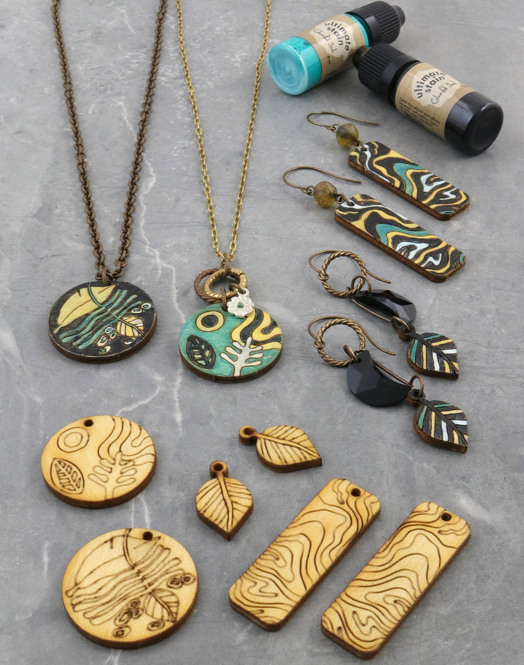 Terra Motif, Jewelry Pop Outs (1 panel, 6pcs/ea)