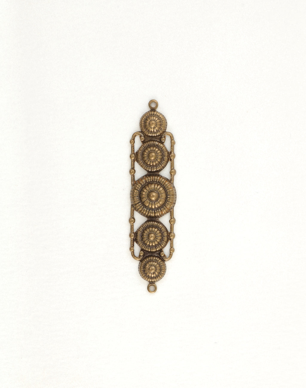 Rowed Medallions, 53x15mm, (1pc)