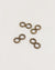 Figure Eight Connector, 14mm, (4pcs)