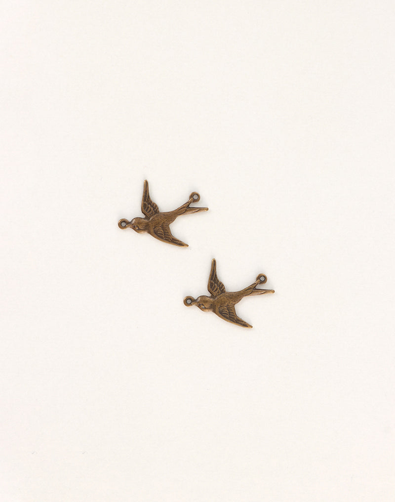 West Bird, 19x17mm, (2pcs)