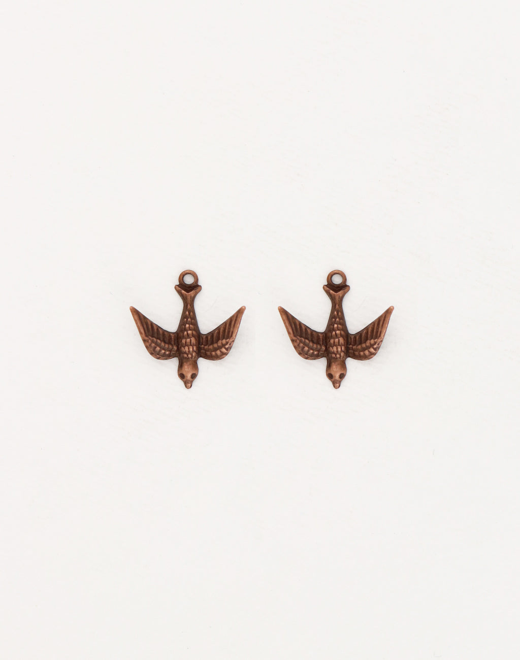 Watchful Bird, 17mm, (2pcs)