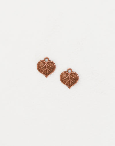 Nouveau Leaf, 13x12mm, (2pcs)
